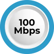 bandwidth 100 Mbps